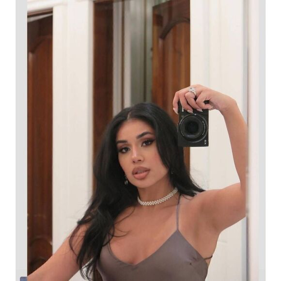 ZARA SATIN LINGERIE STYLE GRAY OPEN BACK DRESS NWT - Picture 7 of 15